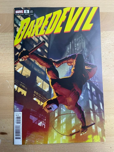 DAREDEVIL #5 (2024)- 1:25 GERALD PAREL VARIANT- MARVEL EB2