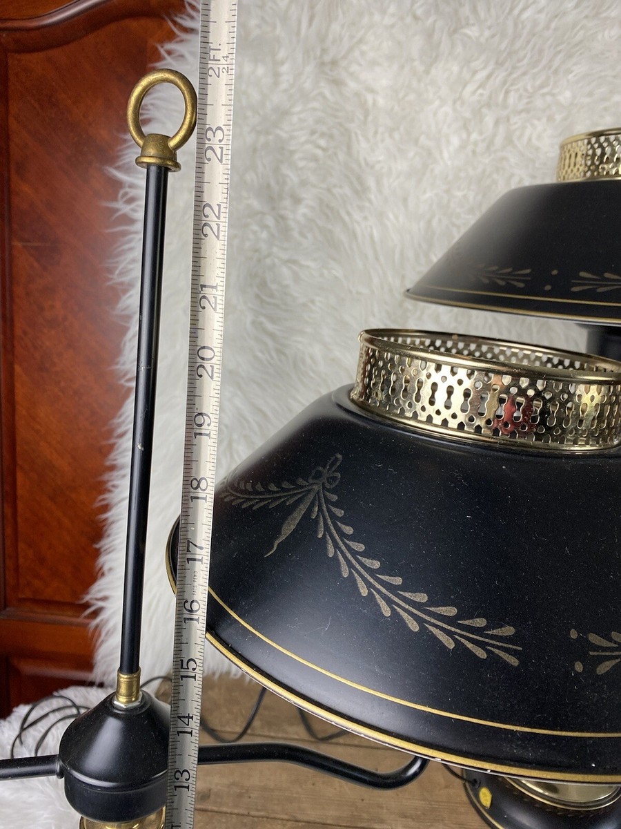 Underwriters Laboratories Portable Lamps E-20773 Black & Gold Set