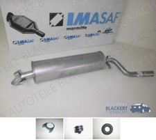 IMASAF ESD Auspuff Endtopf+Anbauteile für Mercedes-Benz Limo+Coupe W123 200+230