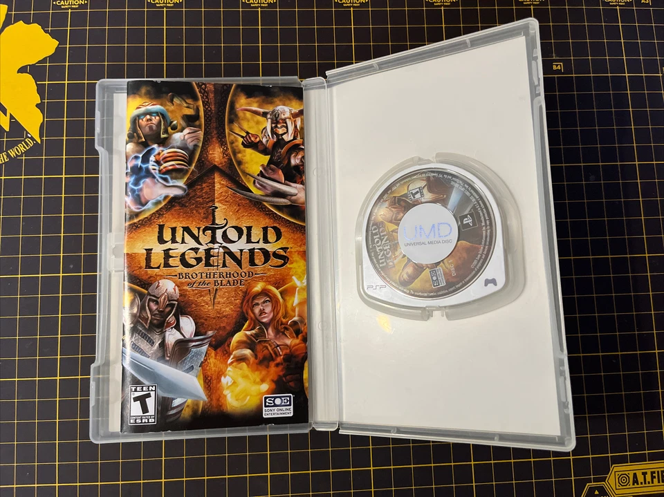 Lot 2 Untold Legends: The Warrior's Code & Brotherhood Of The Blade CIB Clean - Image 3 of 4