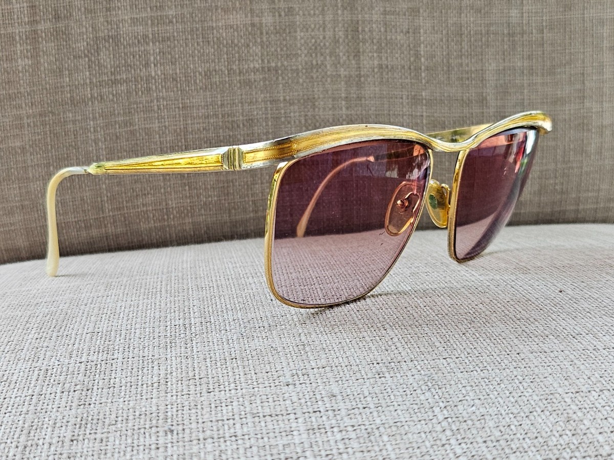 Tura Women Eyeglasses/Sunglasses Frame Gold Tone Vintage Glasses Made in Italy Tura Women Eyeglasses/Sunglasses Frame Gold Tone Vintage  main image 3