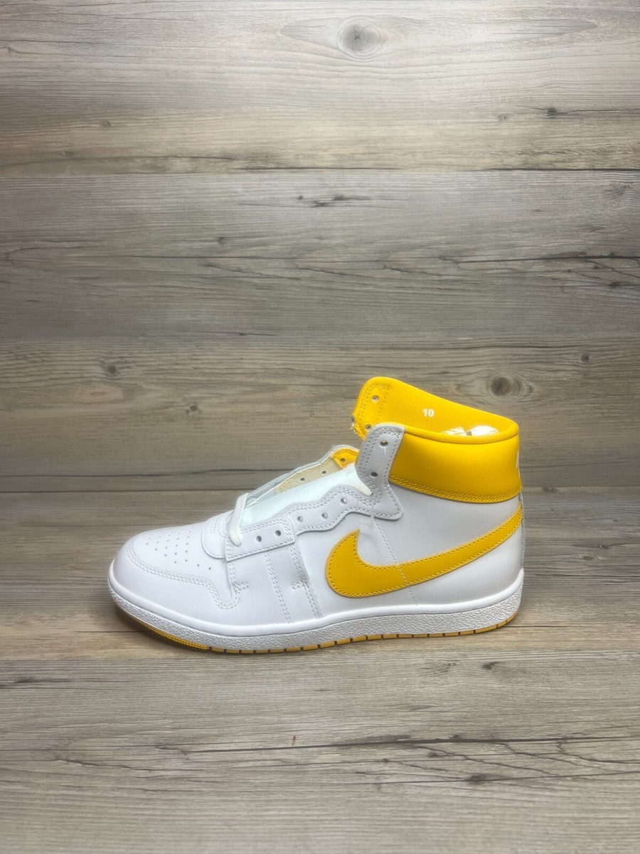 Nike Air Jordan Air Ship PE SP Mens Size 9 White University Gold