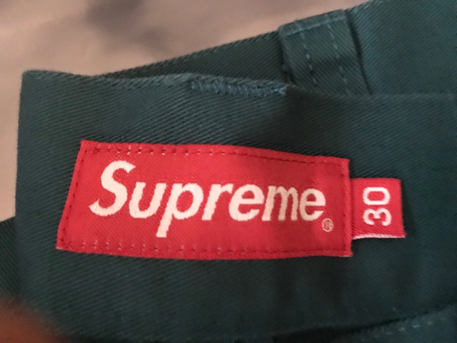 PANTALON DE TRAVAIL SUPREME TAILLE 30 COULEUR SARCELLE FONCÉE
