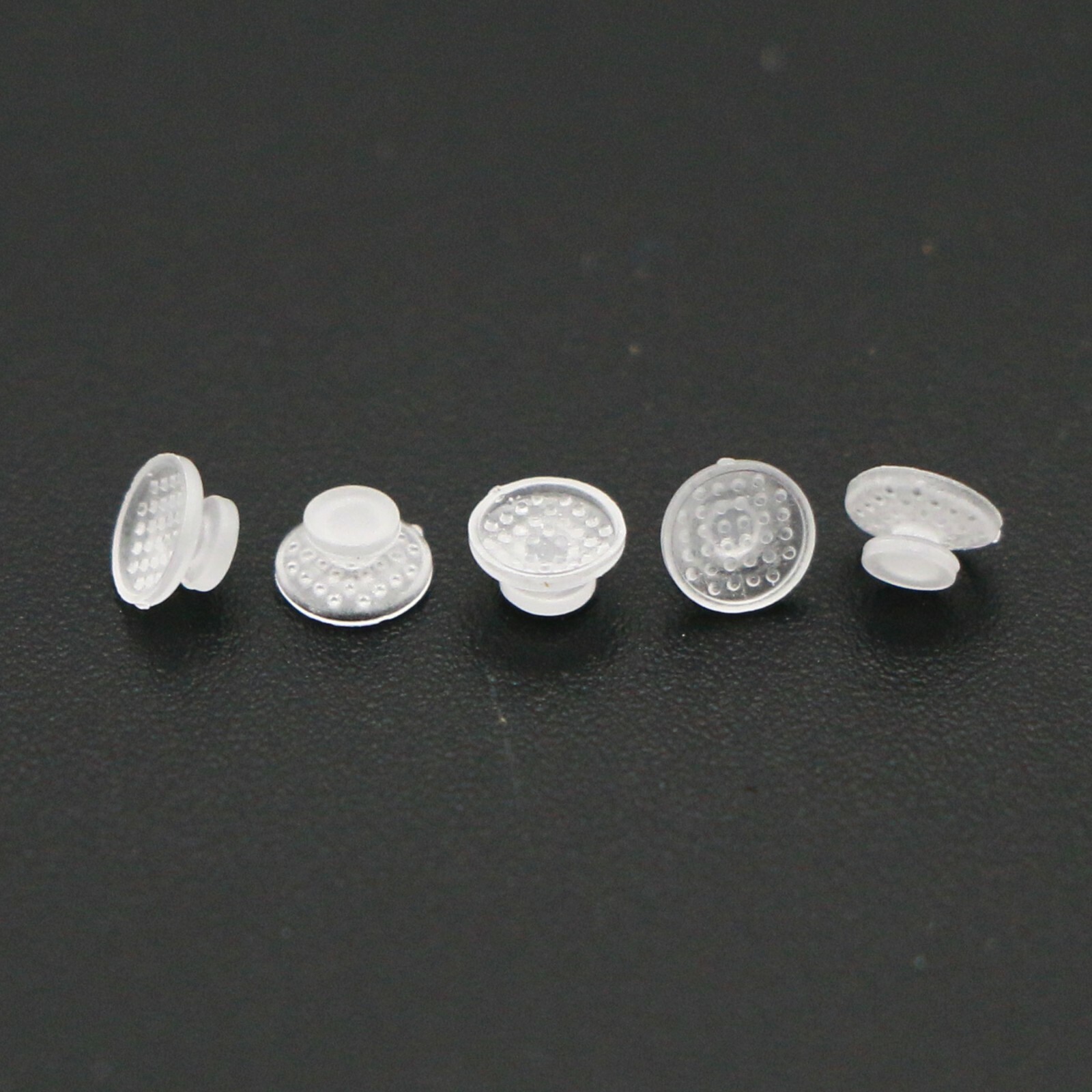 US 100Pcs Orthodontic Dental Ceramic Lingual Button Bondable Round Base ...