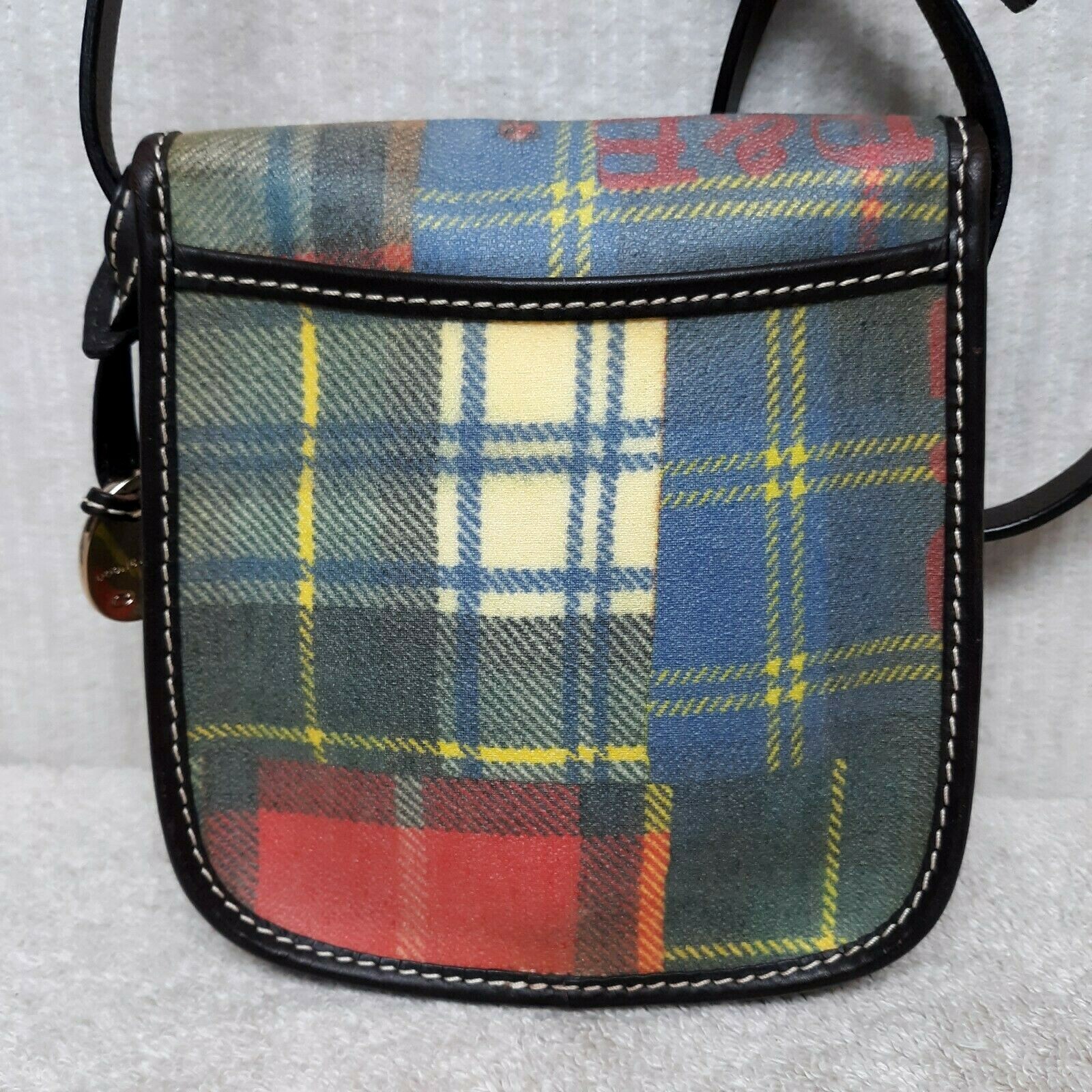 DOONEY & BOURKE -  Small Picnic Patchwork Pattern… - image 5