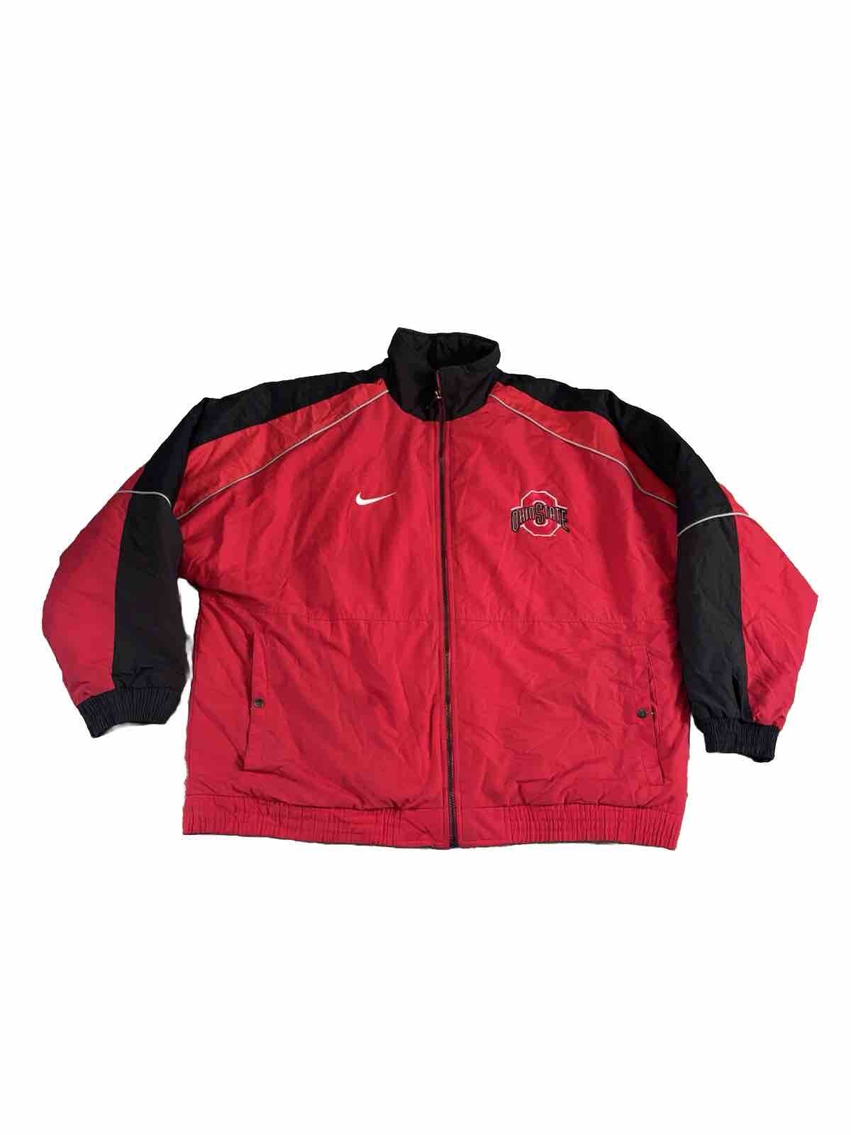 SACAI X NIKE Giacca a vento grande Nike Ohio State vintage