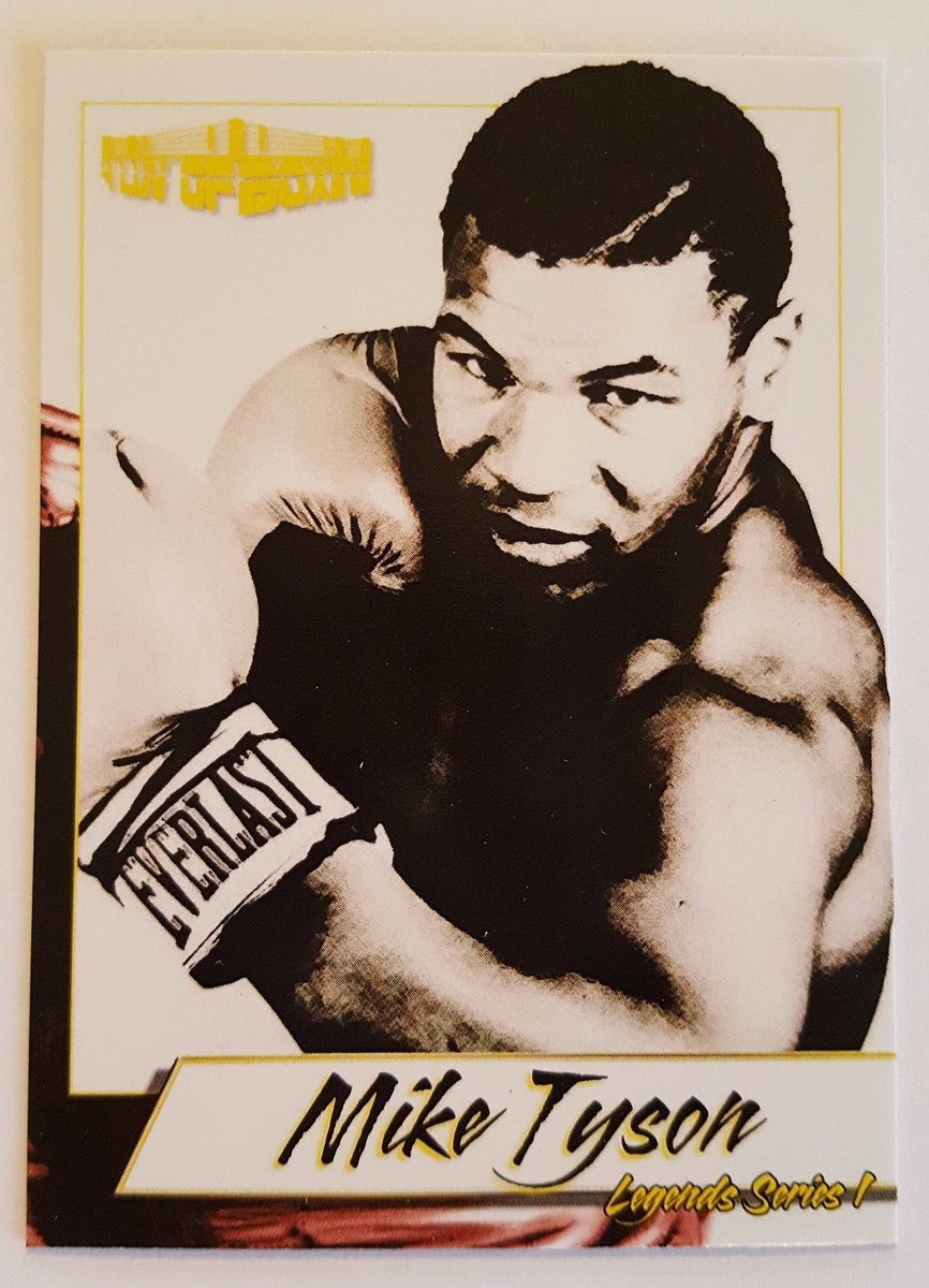 Mike Tyson 2017 4LUVofBOXING Legends Series 1 Boxing card Iron Kid