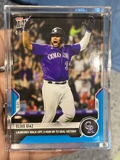2021 TOPPS NOW Elias Diaz Walk-off #690 40/49 Blue