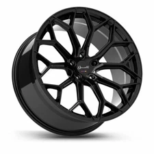 20" Gianelle Monte Carlo Black 20x8.5 20x10 Wheels Rims Fits Infiniti G35 Sedan