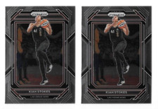 2023 PRIZM WNBA BASKETBALL KIAH STOKES #34 LOT OF 2 CARDS,LAS VEGAS ACES