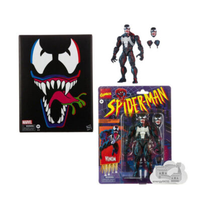 New Spider-Man Retro Series Classic Spiderman Venom 6in Action