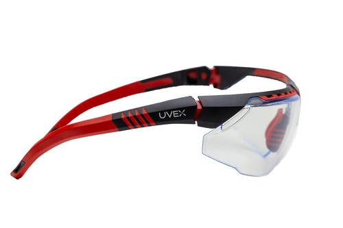 Uvex Avatar: Blue Blocker Safety Glasses w/ Anti-Fog Coating - 1 Pr - Clear Lens - Picture 5 of 8