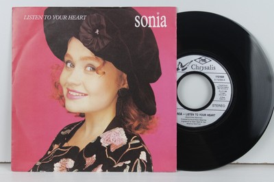 Sonia - Listen To Your Heart - Chrysalis 1989 - 7'' Vinyl -Single