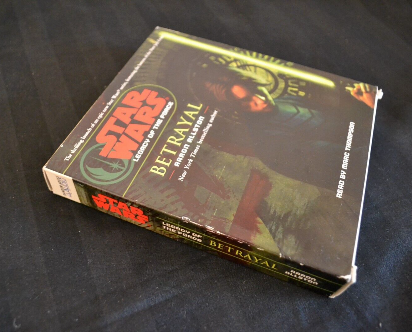 CD Audiobook Star Wars: Legacy of the Force: Betrayal read Marc Thompson 5xCDs