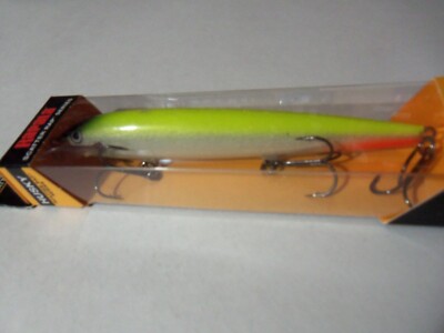 1 Rapala Scatter Rap Husky 13 Lure SCRH13 FFCH Foil Fluor Chart NIP