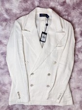 Polo Ralph Lauren Women  s Cream Blazer Size 2