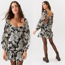 Urban Outfitters Love Triangle Moonstruck floral cutout dress, Brand New W/ Tags