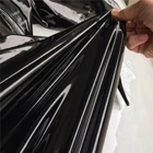 Shiny Glossy PVC PU Leather Fabric Soft Stretch Mirror Vinyl  Costume Dress DIY
