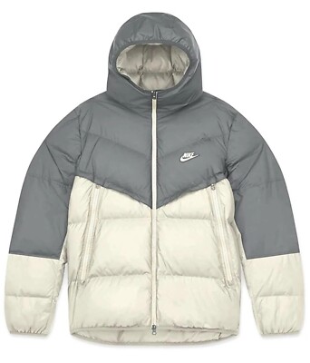 Nike Sportswear Storm-Fit Windrunner Down-Fill Jacket Men's M Gray DD6795 077 