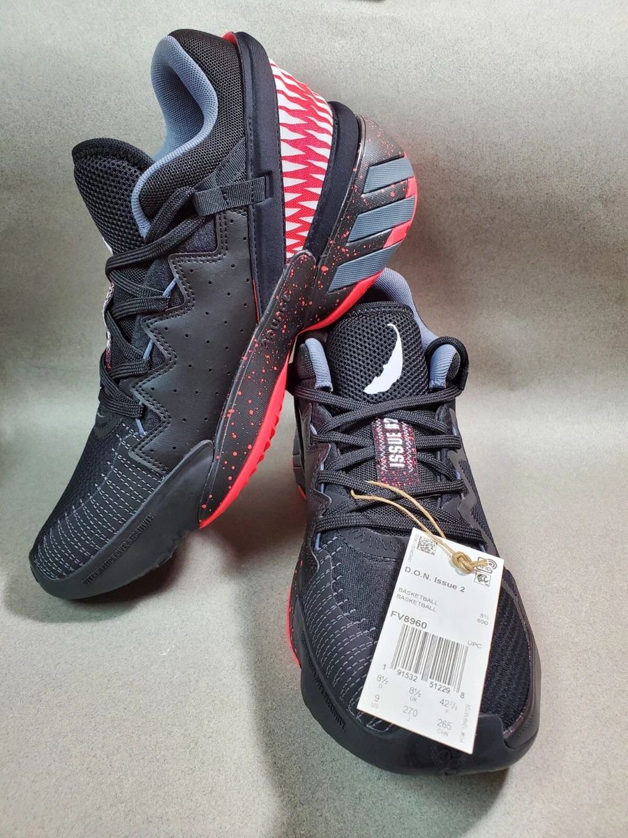 Adidas D.O.N. Issue #6 Black White for sale | eBay