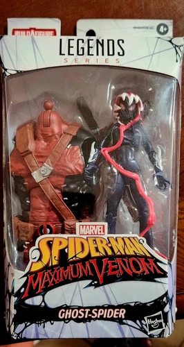 Marvel Legends Spider-Man Maximum Venom Ghost Spider Action Figure New