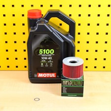 Ölwechselset Ölfilter Hiflo Motoröl Motul 5100 10w40 Für: Yamaha TDM 900 / ABS