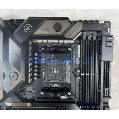 For ASUS ROG CROSSHAIR VIII FORMULA Socket AM4 DDR4 M.2 SATA3 E