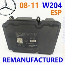 ✅ReBuilt✅  A2045455132 09-11 Mercedes W204 C300 C350 ABS ESP Pump Control Module