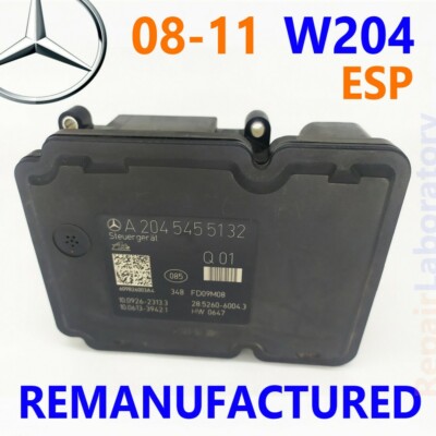  ReBuilt   A2045455132 09-11 Mercedes W204 C300 C350 ABS ESP Pump Control Module