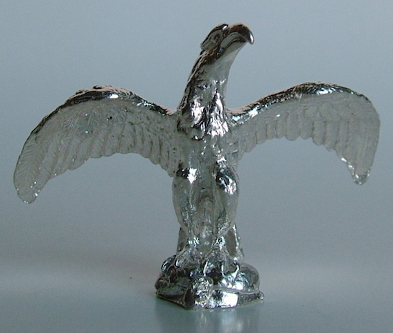 MAJESTIC MINIATURE STERLING SILVER  EAGLE FIGURINE NEW