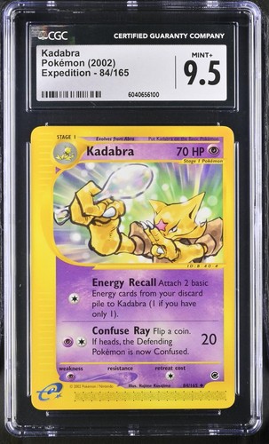 Kadabra graded CGC 9.5 for sale on eBay