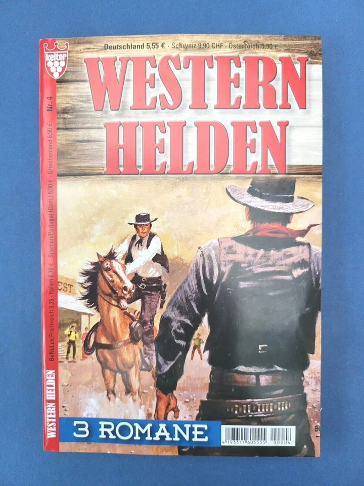 Kelter WESTERN HELDEN Nr.4 ... 3 spannende Wild-West-Romane ... NEU - Bild 1 von 1
