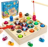 Cooljoy Magnetisches Angelspiel Montessori Spielzeug Ab 2 Jahre Kinderspielzeug
