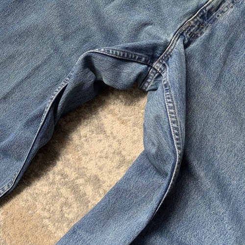 Vintage Levis Silvertab Baggy Stone Wash Blue Relaxed Loose Denim Jeans W38 L34 - Picture 8 of 12