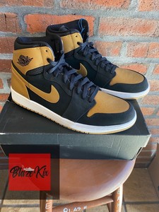 black and gold melo jordan 1