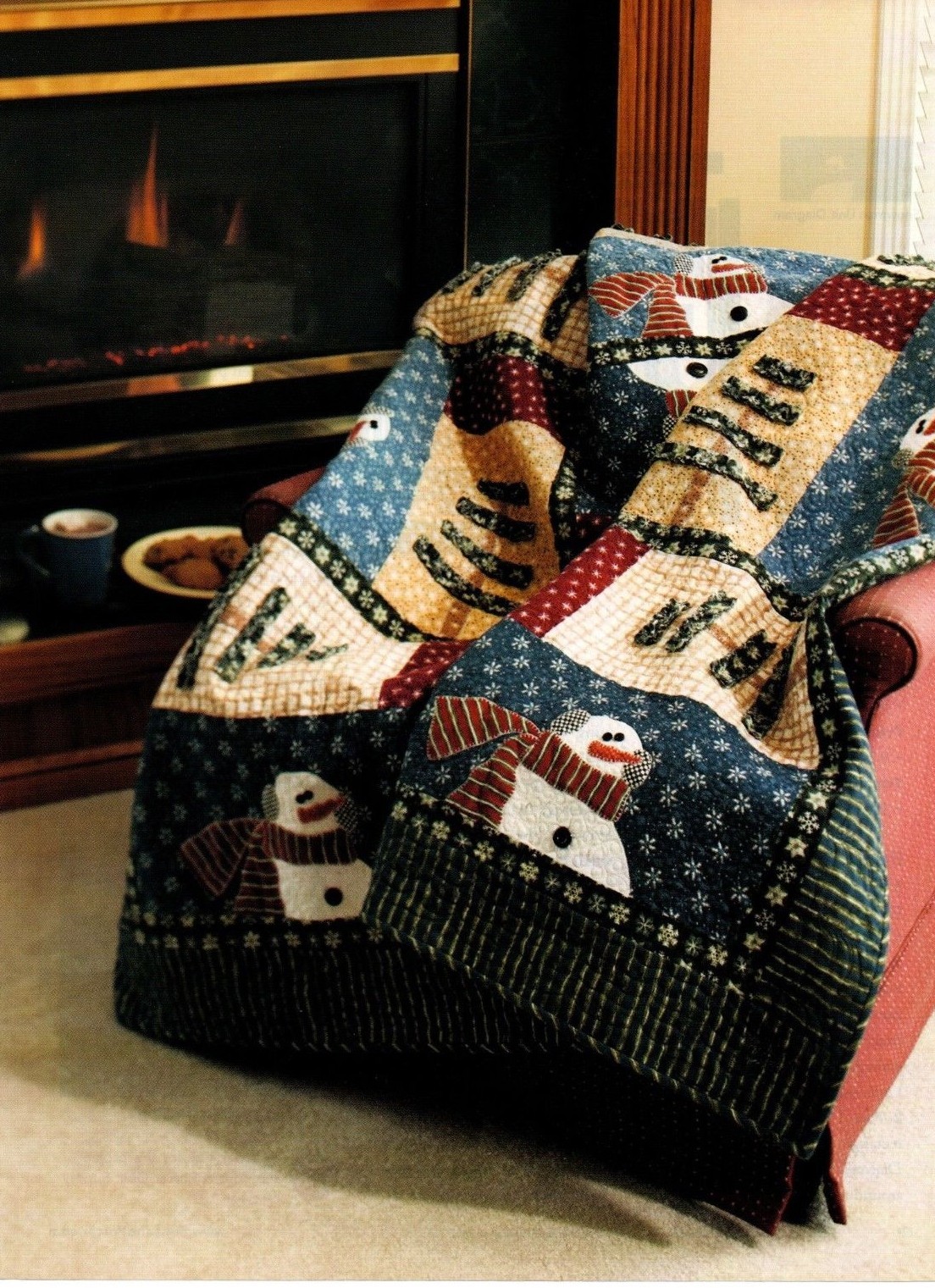 Let It Snow Quilt Pattern Pieced/Applique SR | eBay