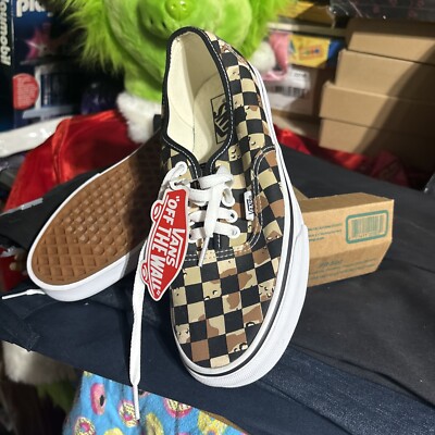 Vans Classic Slip-On Checkered Desert Camo Size 12 Vans Classic Slip-On Camo Desert Checkerboard - Brown  main image 2
