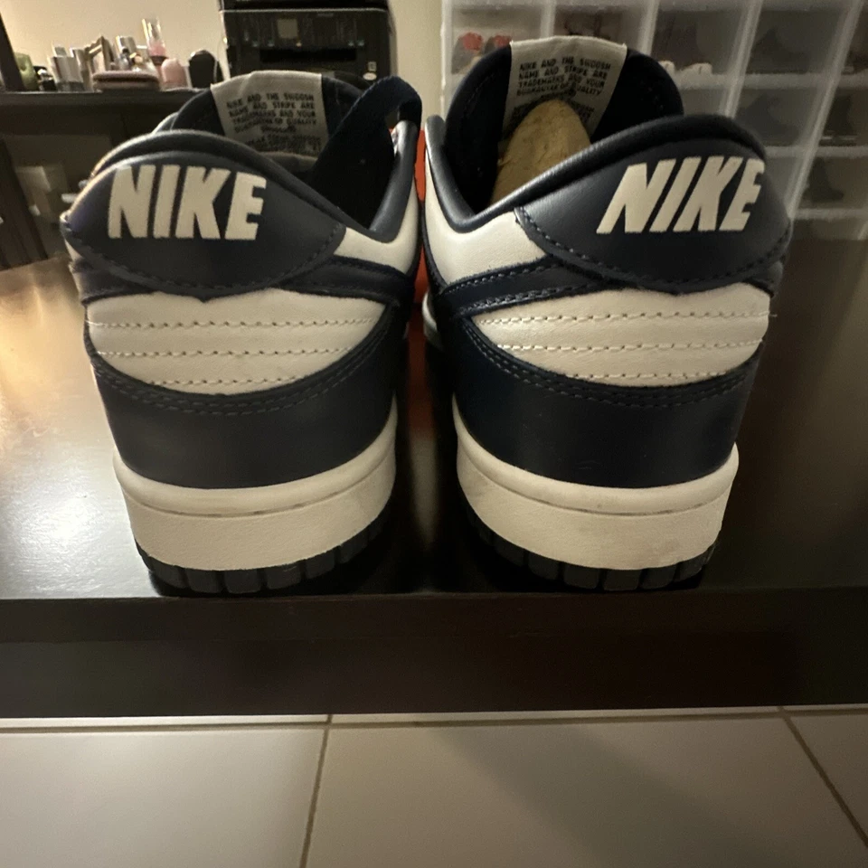 Size 7.5 - Nike Dunk Low Pro White - 304714-142 Pre Owned - Good Condition - Image 4 of 4