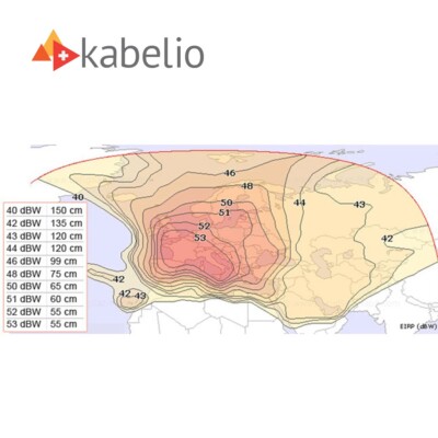 Pack Module Kabelio CI+ Cam + Abonnement Tv 12 mois bouquet Suisse 47 chaînes Européennes