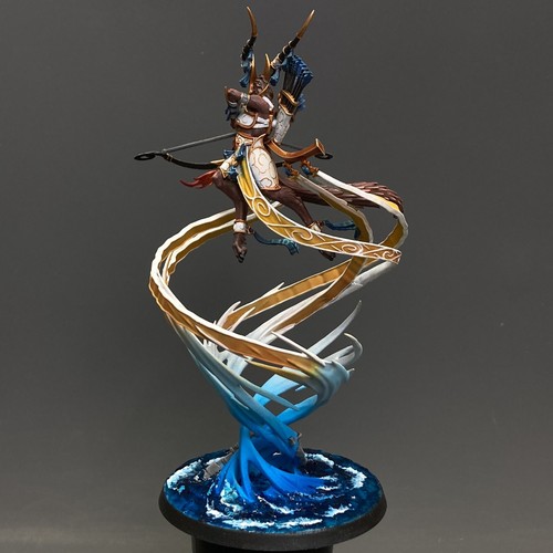 Sevireth Lord of the Seventh Wind Warhammer AOS Painted Lumineth Realm-lords GW - Picture 4 of 6