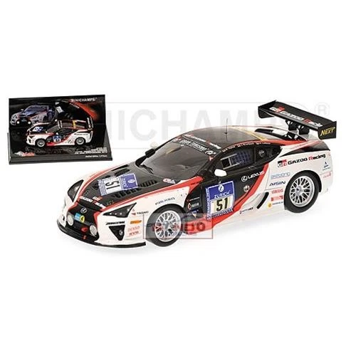 1:43 Minichamps Lexus Lfa Gazoo Hahne Lotterer 24H Nurburgring 2010 437101651 Mo - Immagine 2 di 2