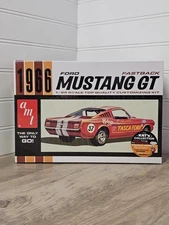 AMT 1966 Ford Mustang GT Fastback 2+2 1:25 Scale Plastic Model Car Kit 1305