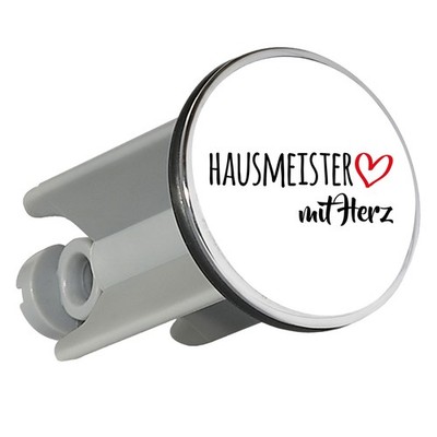 Waschbeckenstöpsel Hausmeister mit Herz Geschenkidee Hausmeister Geschenk Präsen