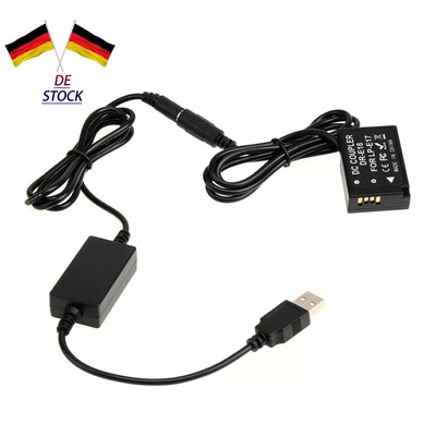 DR-E18 DC Coupler LP-E17 Dummy Battery+USB Power Cable For Canon 77D T6s T7i T8i