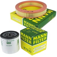 Mann Inspektionspaket Filterset FüR Ford Fiesta II 1.1 1.0 Escort IV 1.3