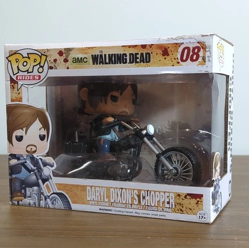 Funko Pop! Rides The Walking Dead Daryl Dixon's Chopper #08 Vinyl Figure