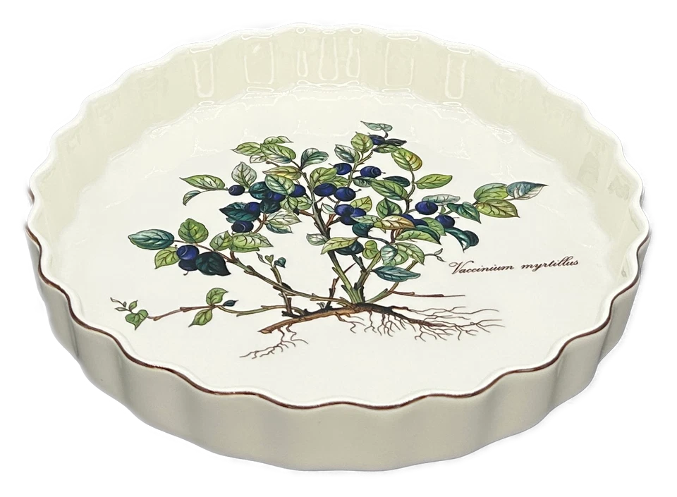 Villeroy & Boch Botanica Quiche Baking Dish Fluted Round Oven to Table - Image 2 of 3