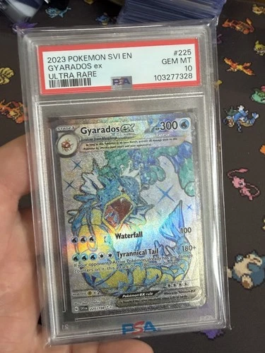 Gyarados EX 225/198 PSA 10 2023 ULTRA RARE Scarlet & Violet