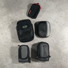Vintage Camera Carry Protective Case Lot of 5 Different Sizes Cases Only