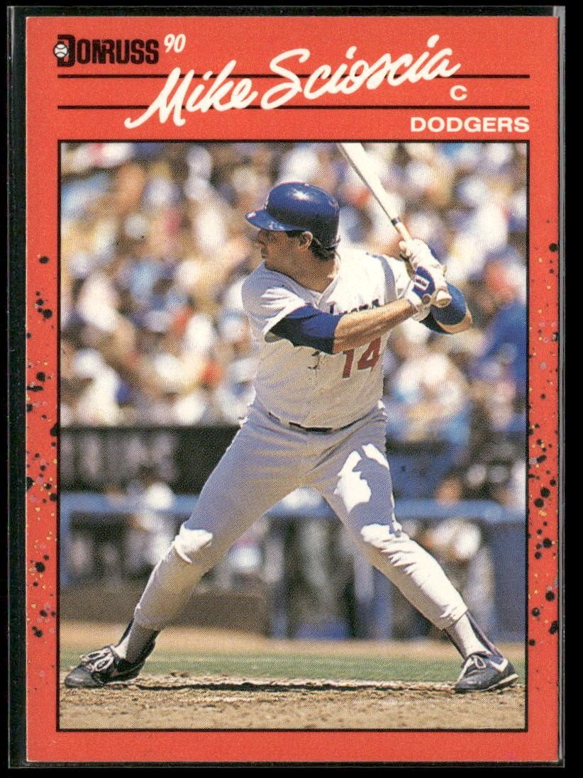 1990 Donruss #316 Mike Scioscia